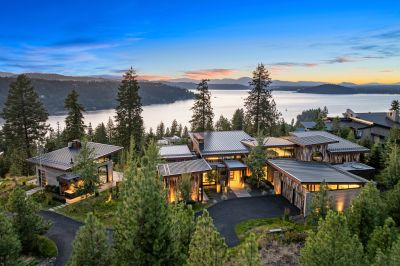Aerial Estate53 Twilight 2