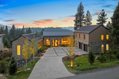 Aerial Estate114 Twilight 1