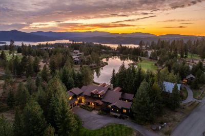 Aerial Estate175 Twilight 3
