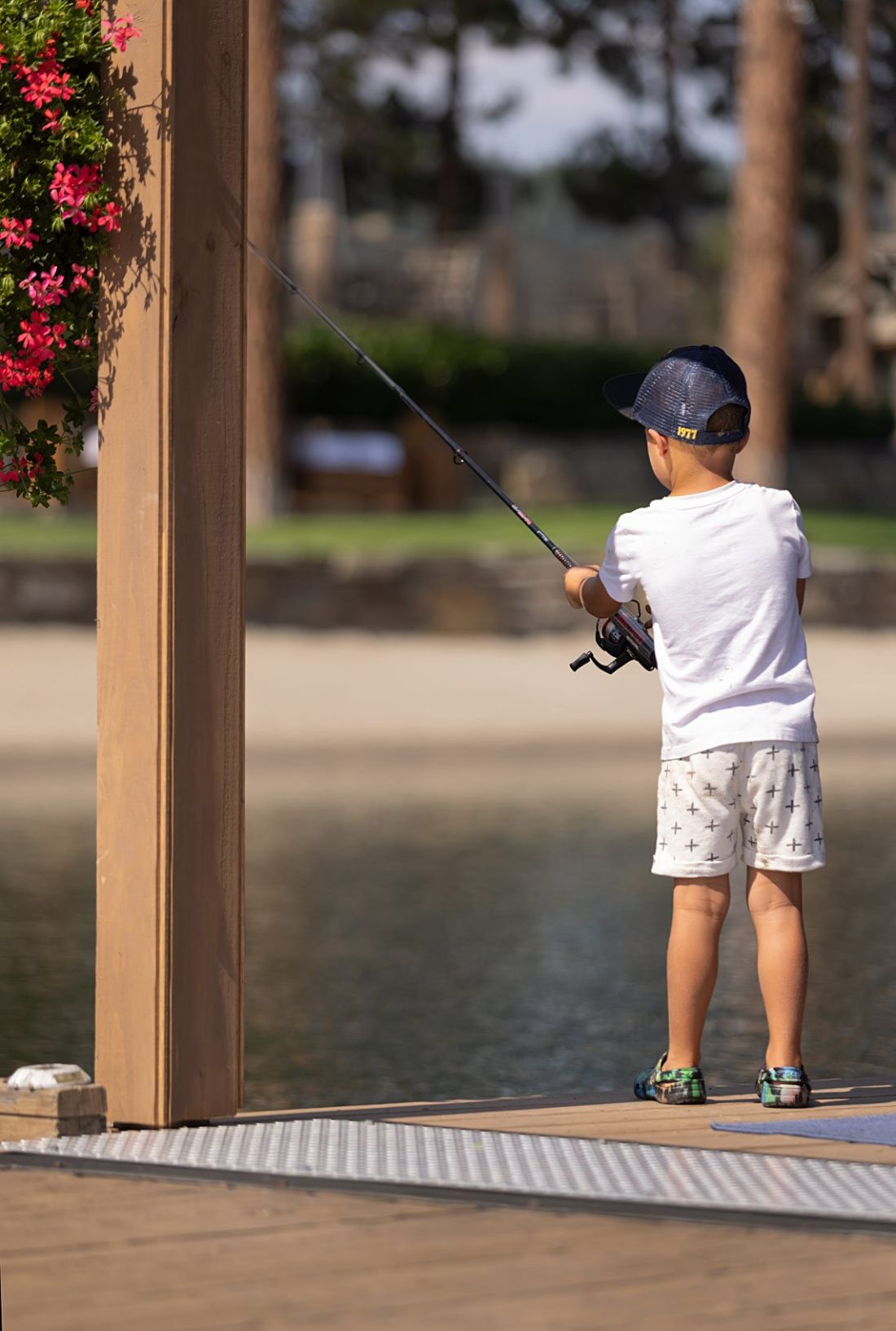 Family fishing in Idaho 2